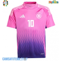 Camisa de time de futebol Alemanha Jamal Musiala #10 Replicas 2º Equipamento Europeu 2024 Manga Curta